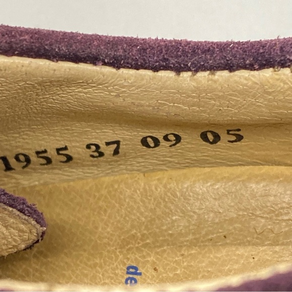 Wolky Crossfeet Style 1955 Purple Comfort Walking Shoe Rubber Sole Suede EU 37‎ - Picture 12 of 14